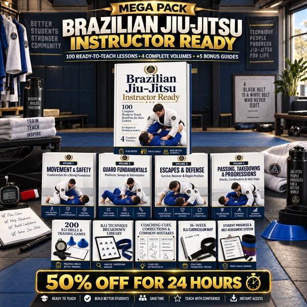 Brazilian Jiu-Jitsu Instructor Ready
