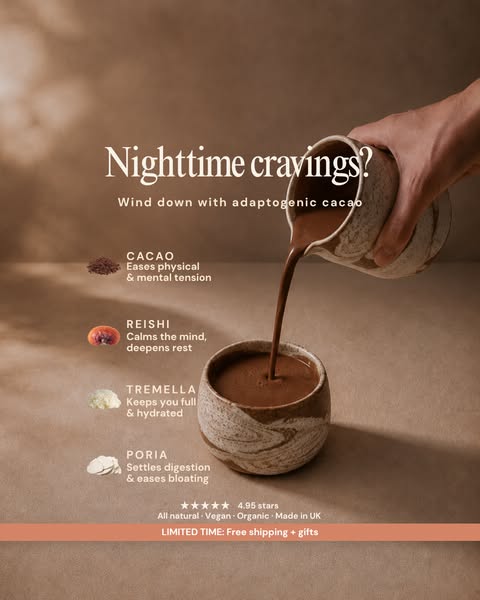 Wind down with delicious cacao.