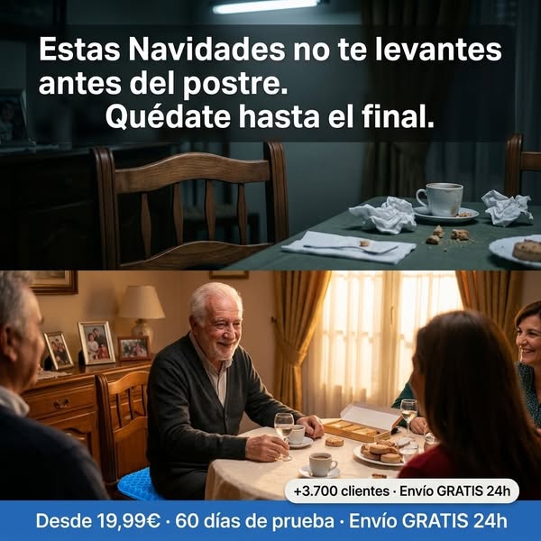ESTAS NAVIDADES NO TE LEVANTES ANTES DE TIEMPO