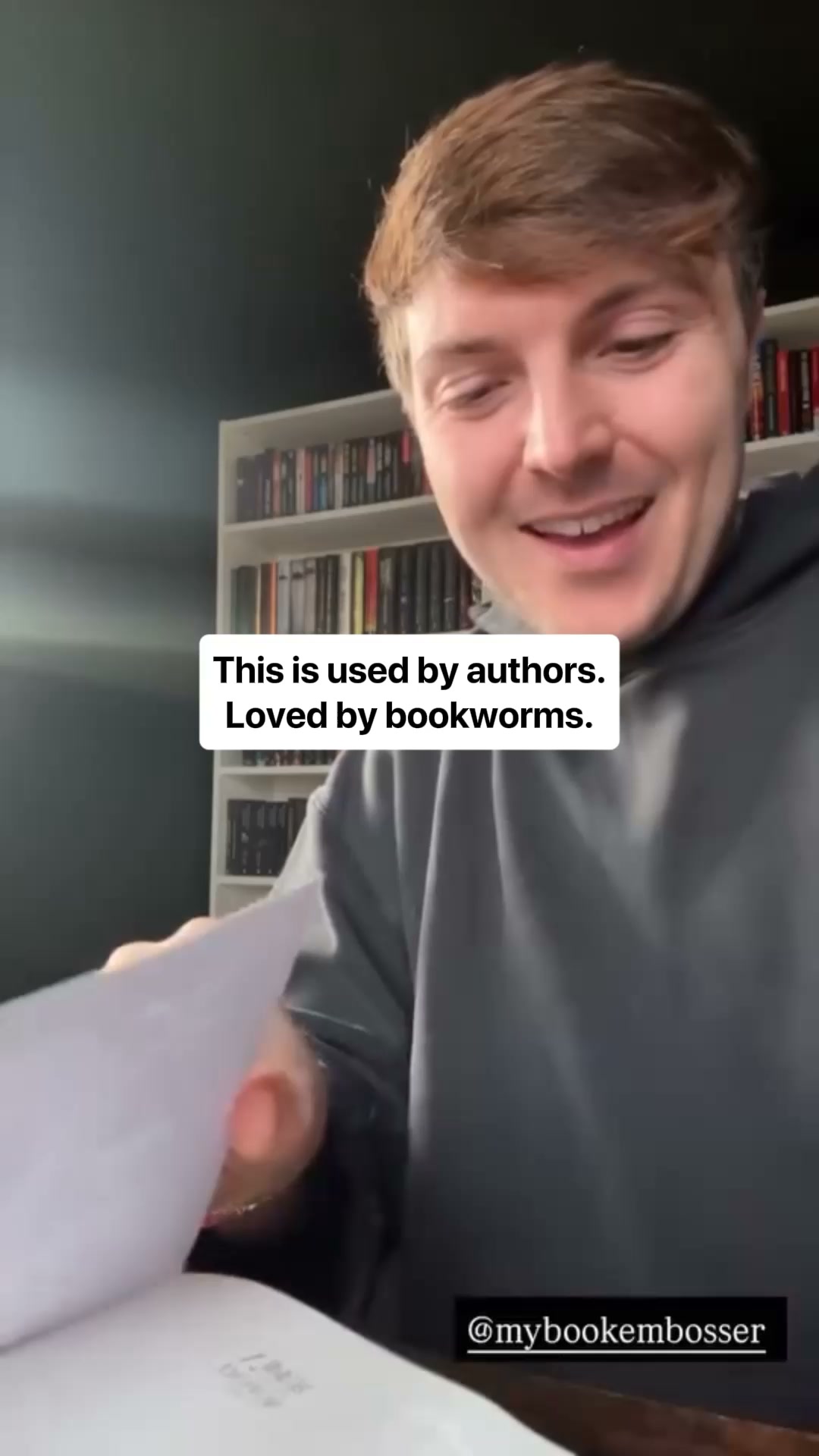 30% OFF SALE: Personalized Book Embosser