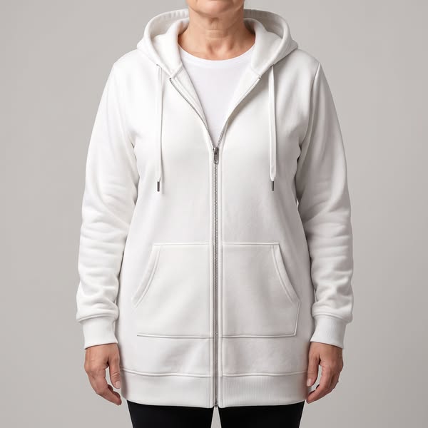 The zip hoodie that's soft on the inside.