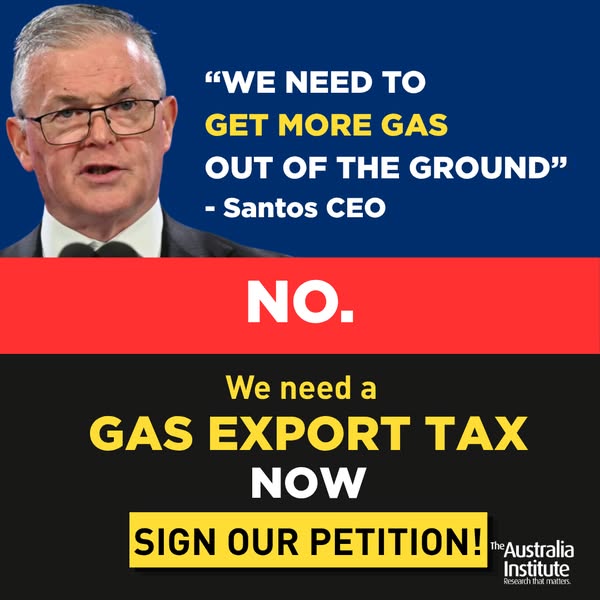 End gas export scam