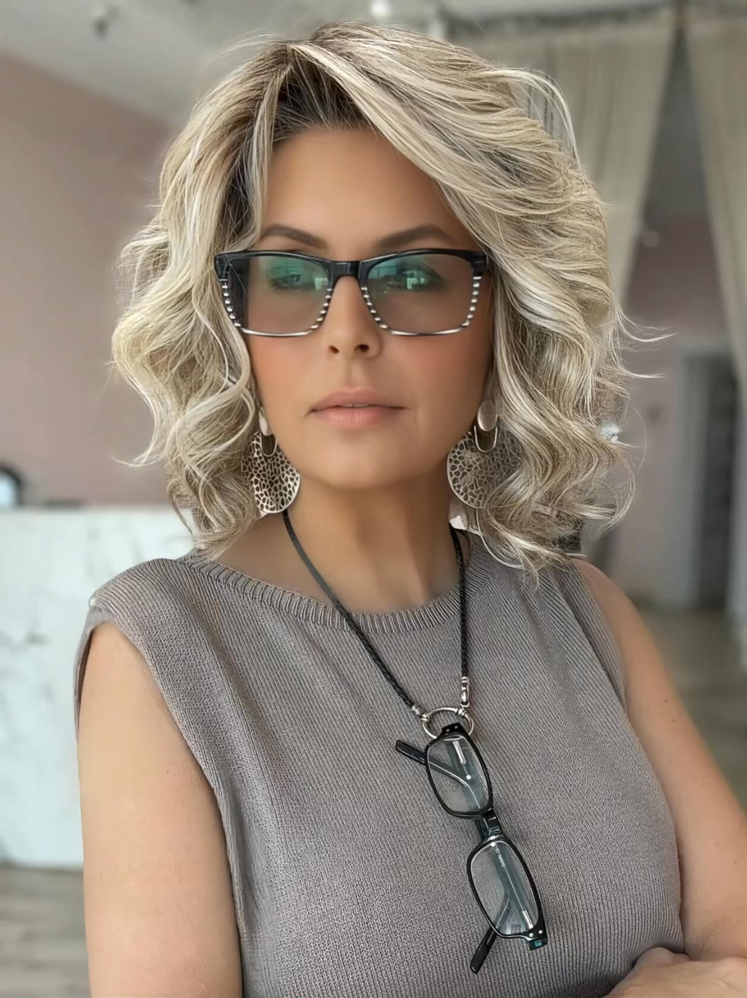 Bounce and Volume with Curly Bob