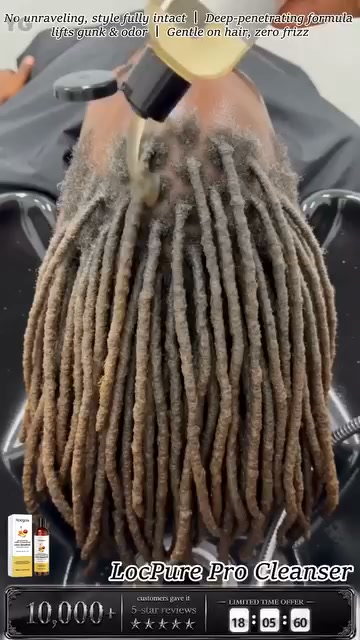 Give Your Locs the Deep Clean They Deserve.