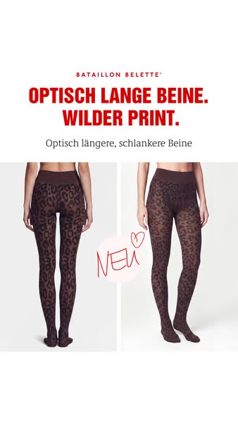 Optisch längere Beine. Null Quetschen.
