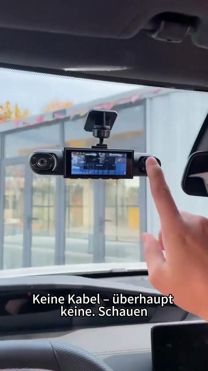 Letzter Tag: 49 % Rabatt! Dashcam-System mit Vollbildansicht fürs Auto