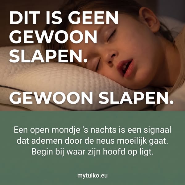 Laat hem 's nachts eindelijk rusten