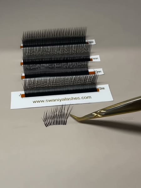 YY Lash Extensions — Double-Tip Wispy Volume Lashes for Hybrid Sets - Swaniya