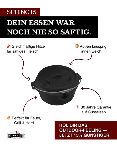 Knusprig. Saftig. Einfach.