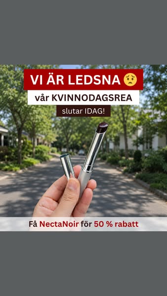 50 % rabatt — endast idag!