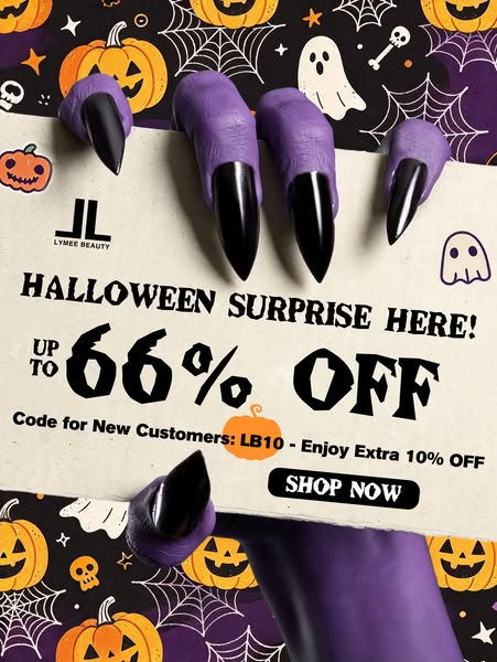 SPOOKY SALE - Up to 66% OFF