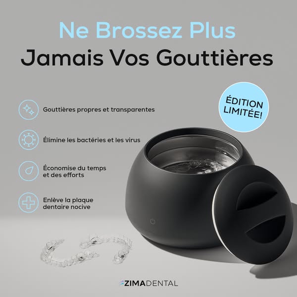 Recommandé par plus de 8000 dentistes