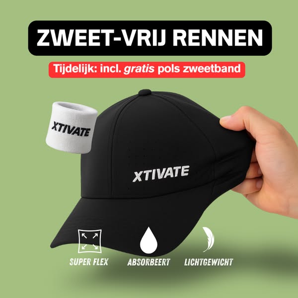 Tijdelijke aanbieding: incl. GRATIS zweetband