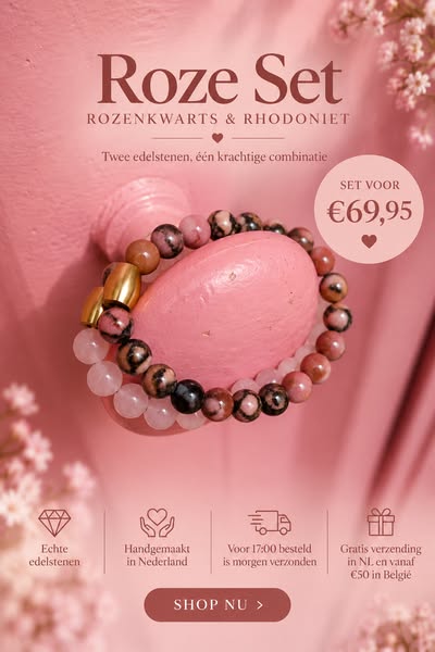 Rozenkwarts & Rhodoniet