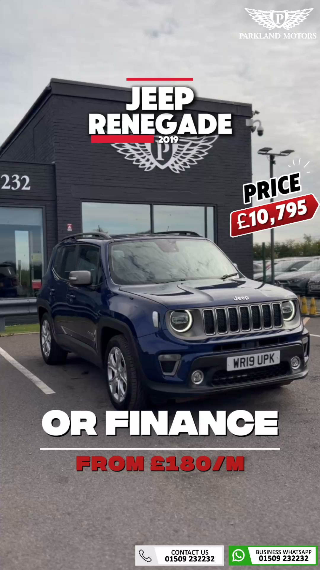 Jeep Renegade Limited – £10,795