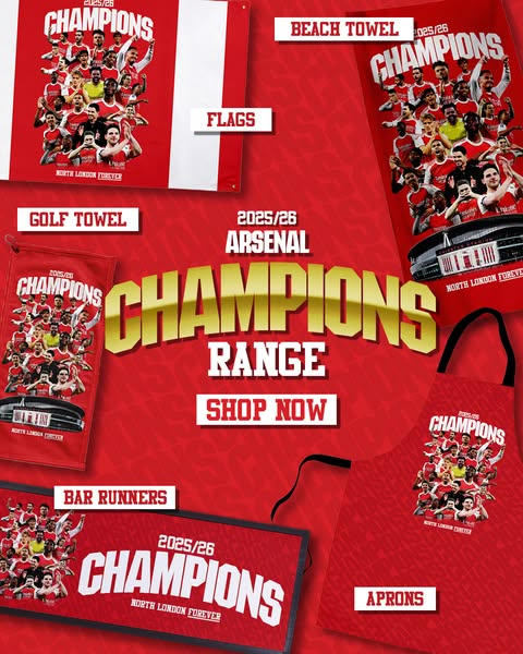 Arsenal Champions Range