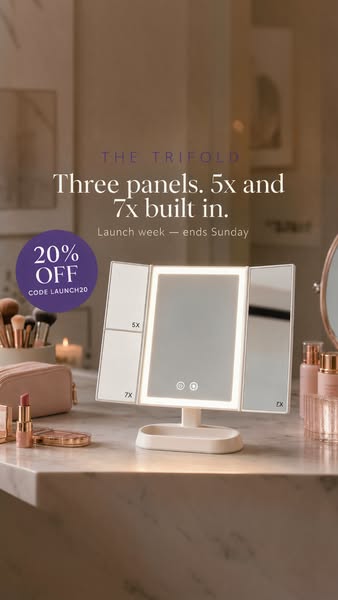 20% off — launch week only
