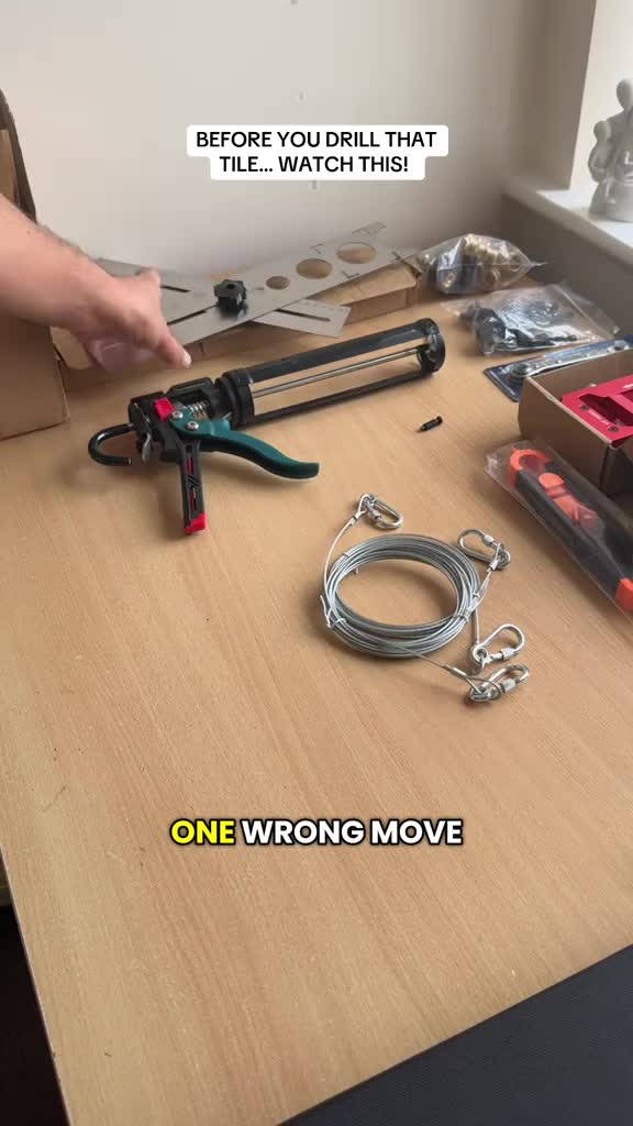 Stainless Steel Adjustable Tile Hole Locator