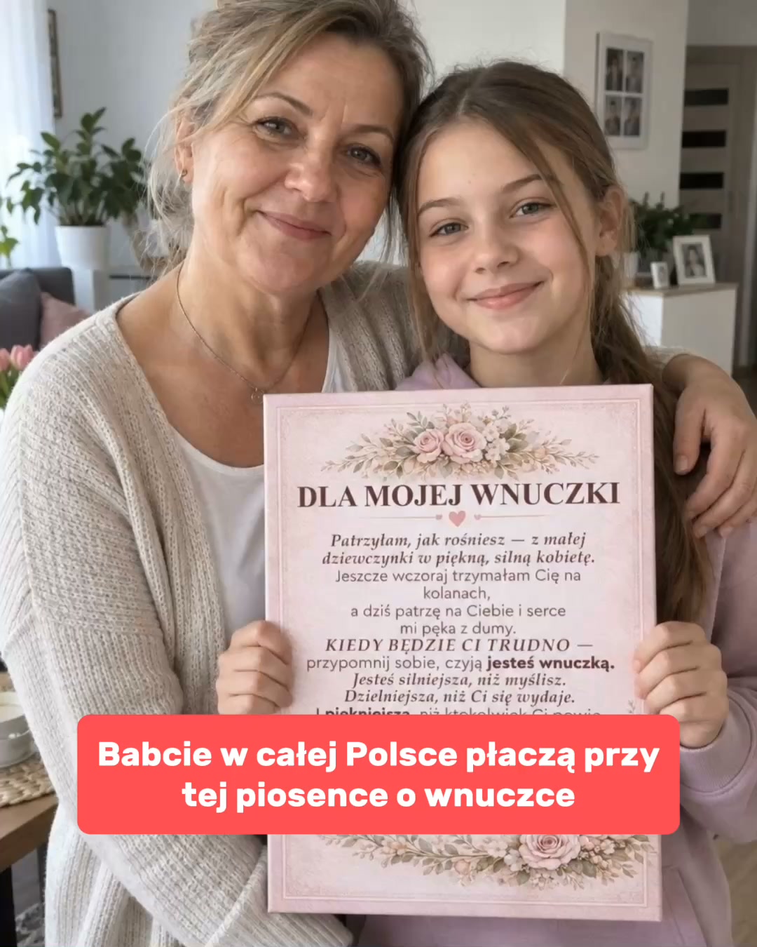 Każda wnuczka chciałaby usłyszeć te słowa od swojej babci.