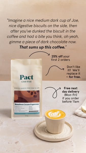 Freshly roasted to order