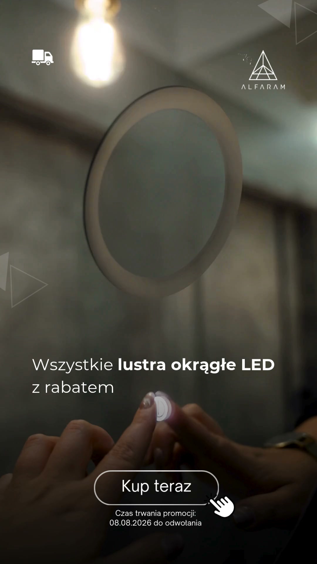 Lustra okrągłe LED -20%