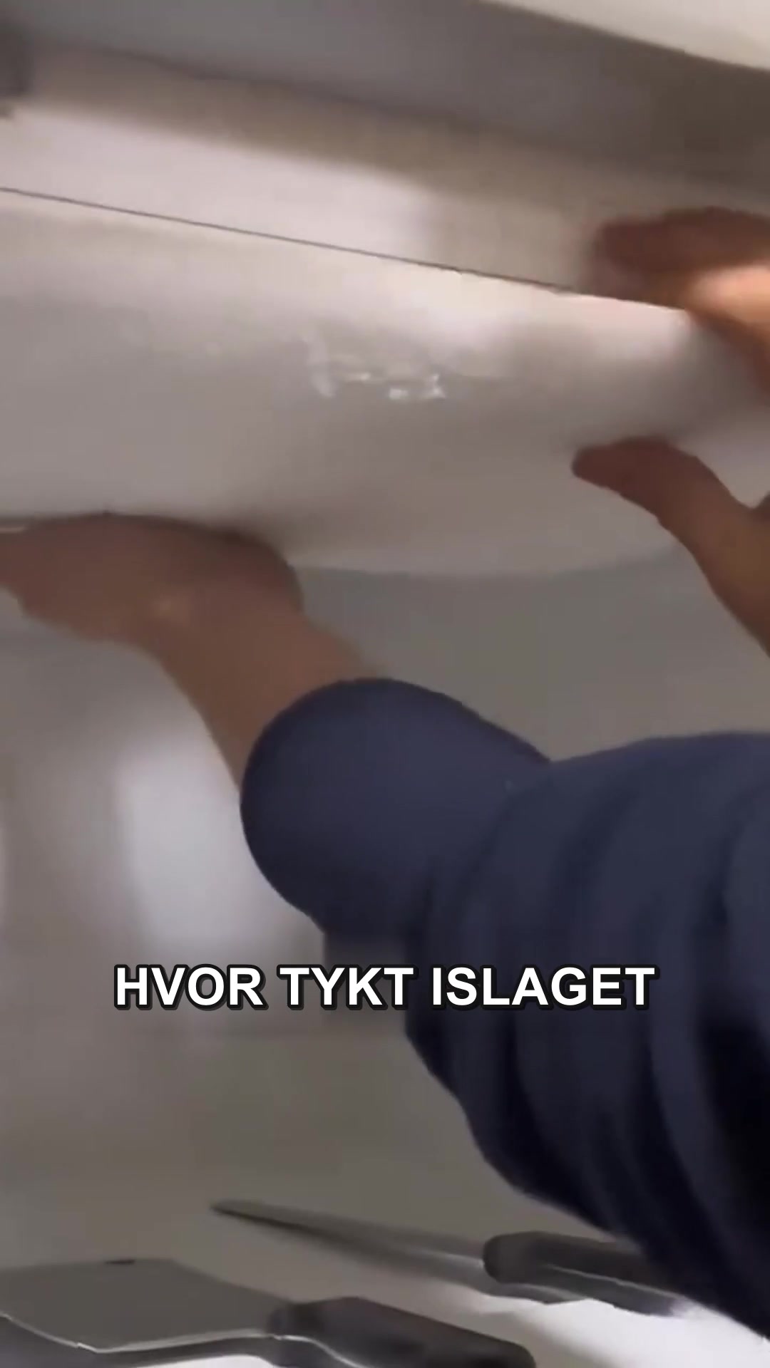 Tykt islag? Sprøjt, vent, tør af