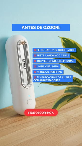 Sin olor significa que está funcionando