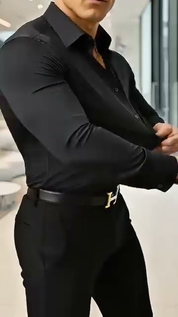 Men's Seamless Stretch Dress Shirt