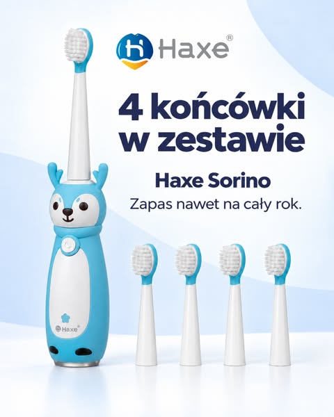 4 końcówki już w zestawie!