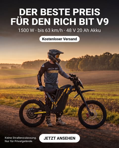 Rich Bit V9: €320 günstiger