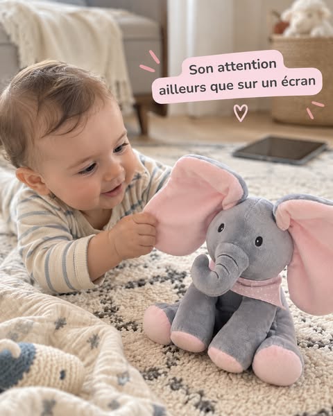 Son attention, sans écran
