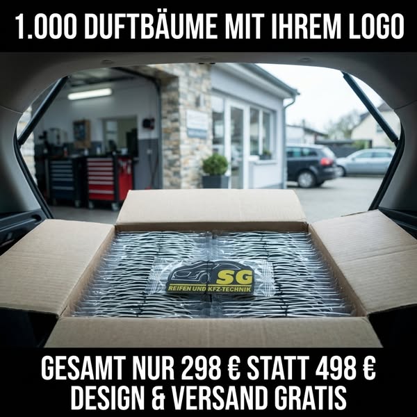 Ihr Logo fährt jeden Tag mit