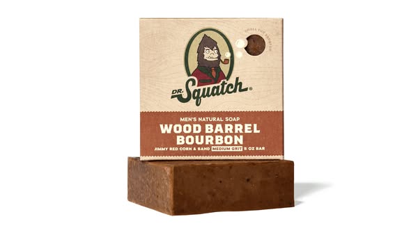 Wood Barrel Bourbon - Natural Soap