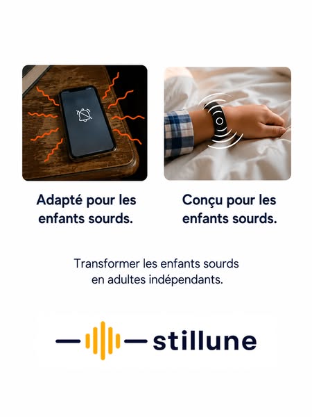 CONÇU ET ADAPTÉ POUR LES ENFANTS SOURDS