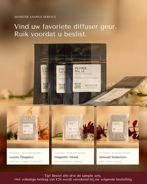 Vind uw perfecte diffuser geur