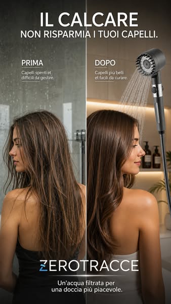 E se fosse l’acqua della tua doccia a fare la differenza?