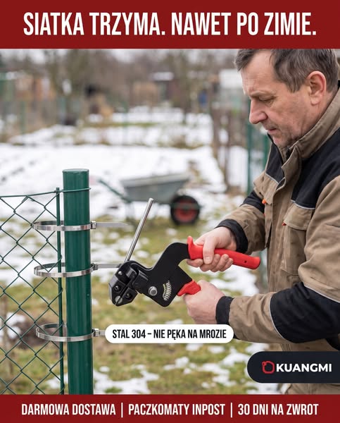 Opaski, które nie rdzewieją. Do najbardziej zardzewiałych robót.