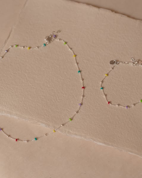 Loulou Necklace - Silver