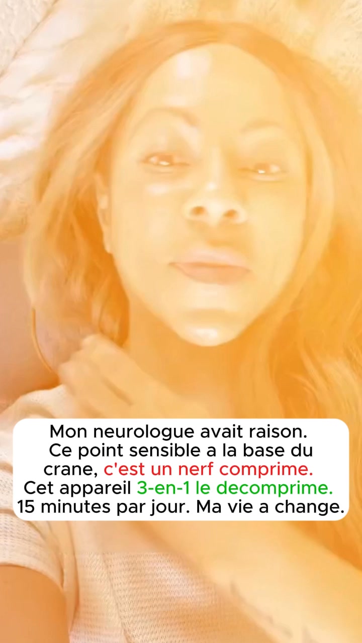 Mes douleurs au cou ont disparu en 7 jours.