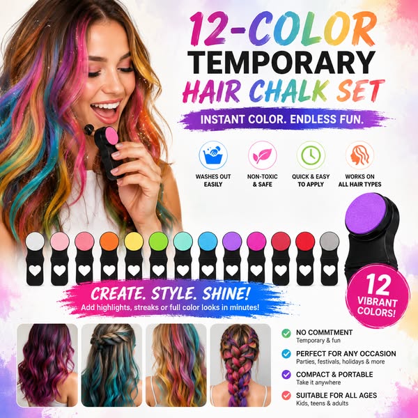 I WANTED COLORFUL HAIR… BUT NOT FOREVER!