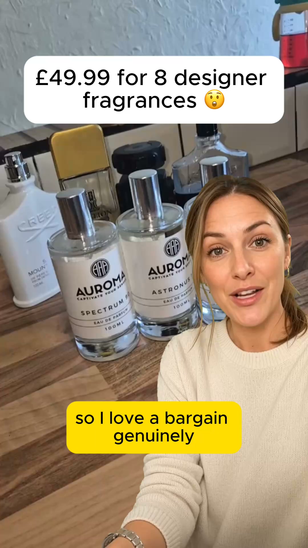 "3 people asked me what I had on"