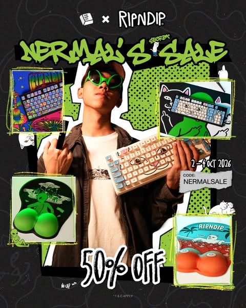 RIPNDIP 50% OFF!