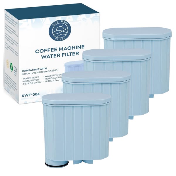 Vandfilter Kompatibelt med DeLonghi - Pure Wave KWF-001 - 4 Stk.