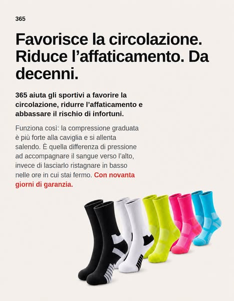 Più ossigeno ai muscoli. Meno fatica. Recupero più rapido.