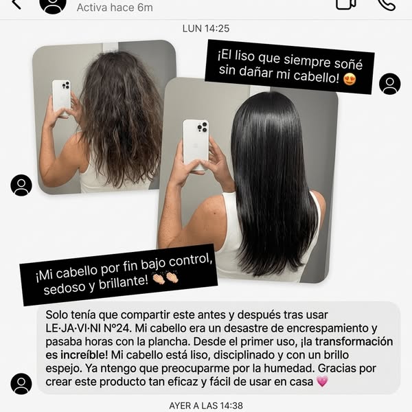 "Consigue tu Alisado Perfecto " o "Kera BTX: Brillo y Suavidad".