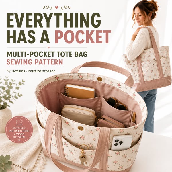 Sew a Bag That's Both Spacious & Structured