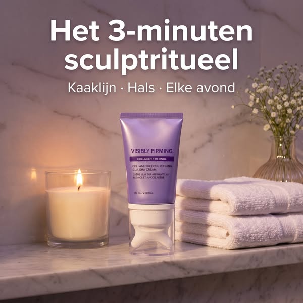 SCLPTIQ Gua Sha Crème – Avondritueel voor een gesculpte huid