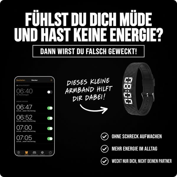 Dein Wecker ist das Problem