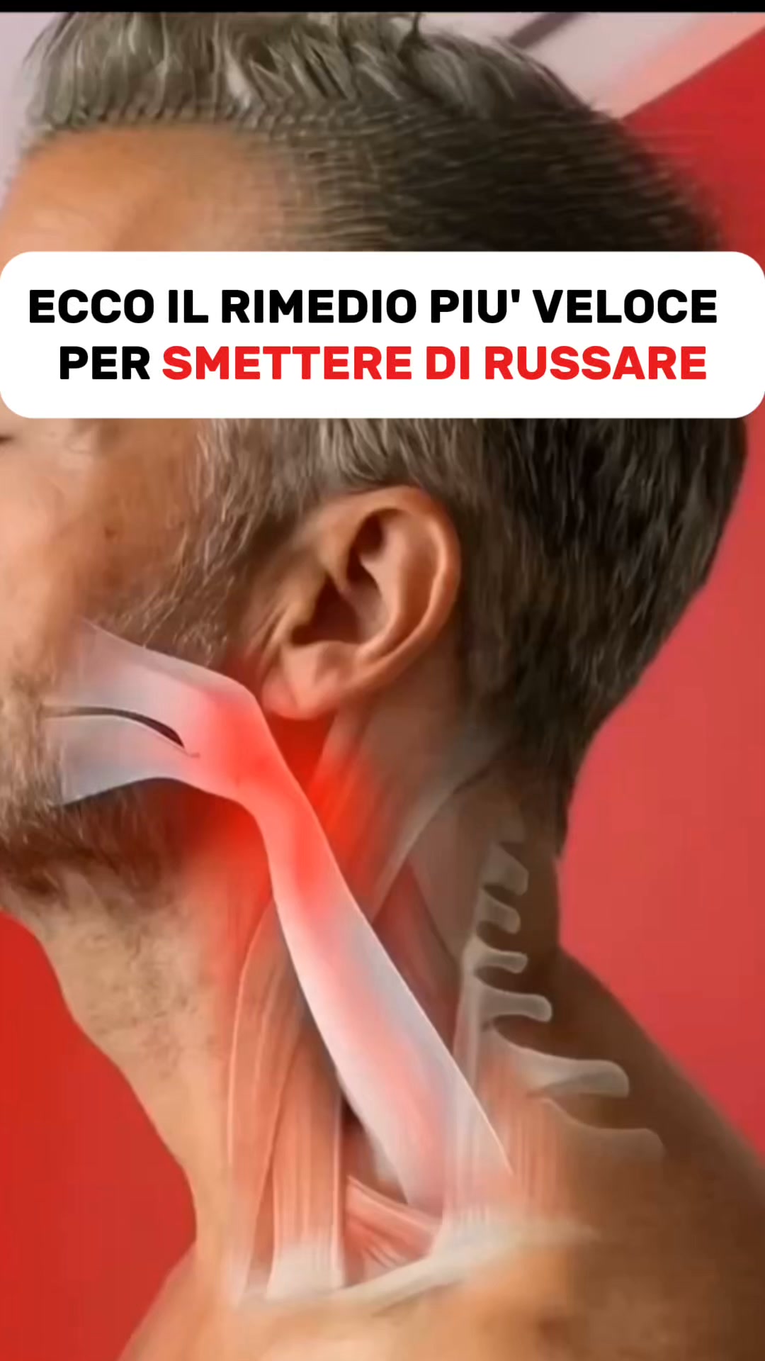 Smetti di russare dalla prima notte