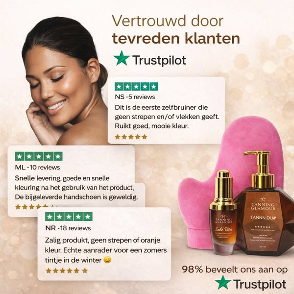 98% beveelt deze zelfbruiner aan